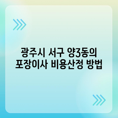 광주시 서구 양3동 포장이사비용 | 견적 | 원룸 | 투룸 | 1톤트럭 | 비교 | 월세 | 아파트 | 2024 후기