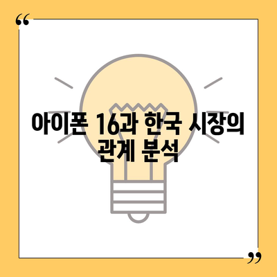 아이폰 16 한국 출시일 | 1차 출시국의 이유