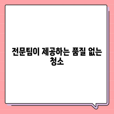 이사청소, 덕양구 까지 찾아가는 품질 작업