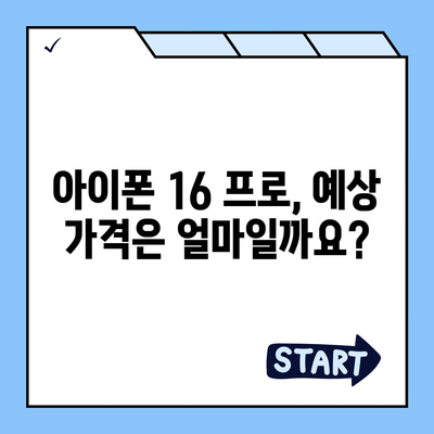 아이폰 16 프로 프로 출시일 | 웨이브 출고 및 지역별 차이 예상