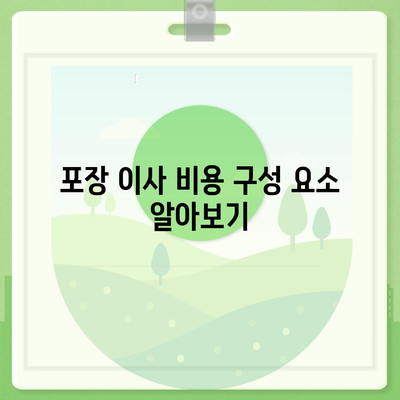 포장 이사 비용 체크리스트, 사다리 차 업체 가격은?