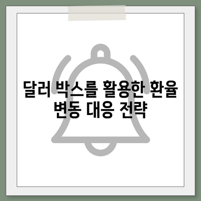 카카오뱅크 달러 박스를 통한 환테크 활용법