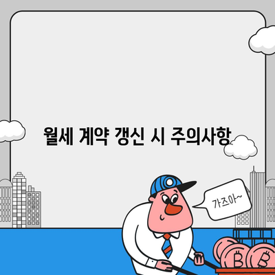 월세 계약 기간 1년 연장, 전이사 만료 등 총정리!