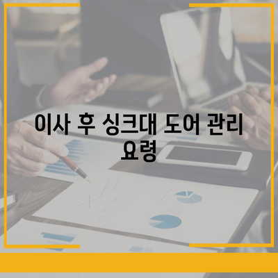 이사 전 싱크대 도어 교체 | 리폼 비용 절약 팁