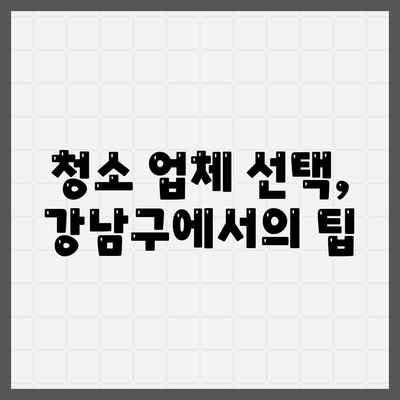 강남 대치동 래미안 대치 팰리스 2단지 이사 청소 | 강남구 업체 후기