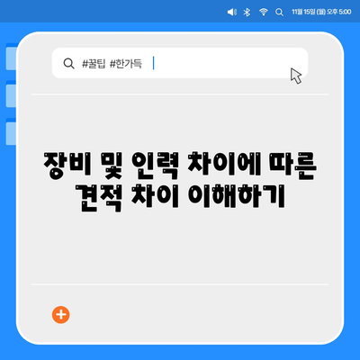 포장 이사 견적 비교 | 이사짐센터 가격 견적 정보