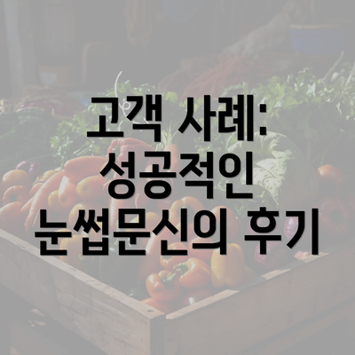 고객 사례: 성공적인 눈썹문신의 후기
