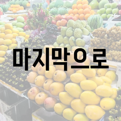 마지막으로
