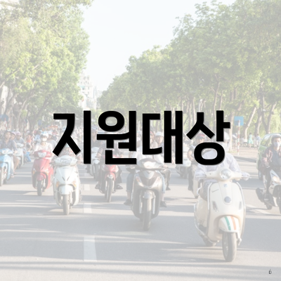 지원대상