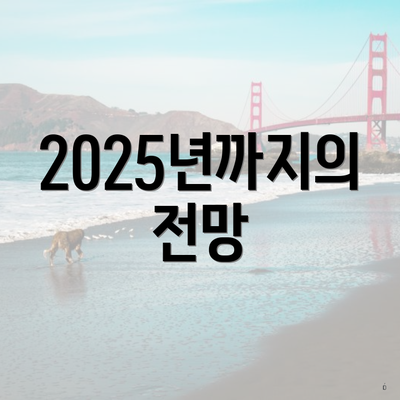 2025년까지의 전망