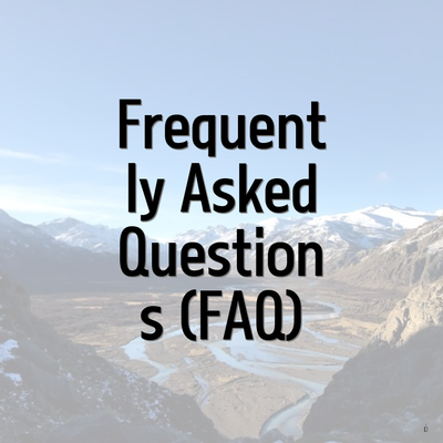 Frequently Asked Questions (FAQ)