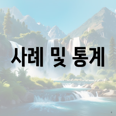 사례 및 통계