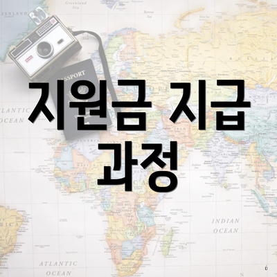 지원금 지급 과정