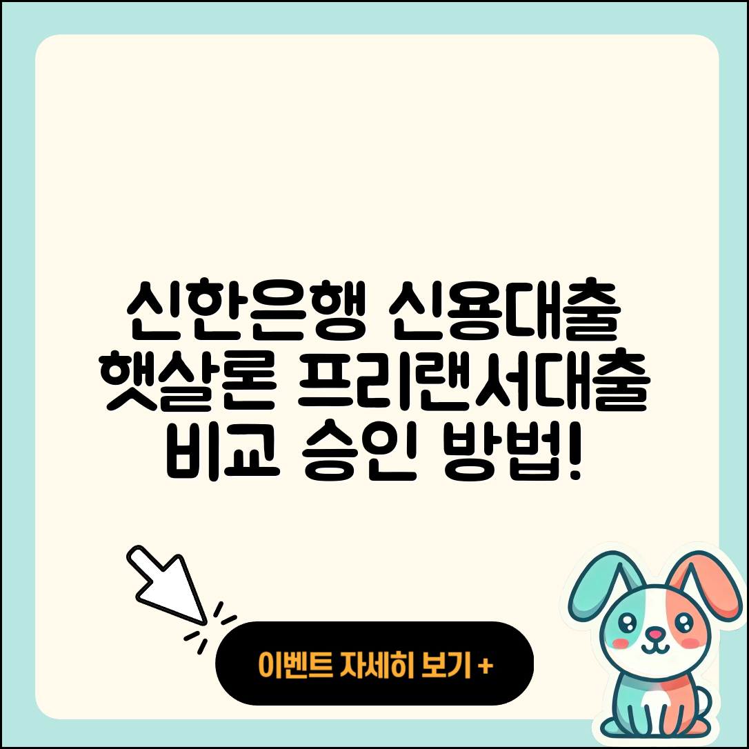 신한은행 신용대출 청년대출 | 햇살론 | 상환방법 | 계산기 | 승인 | 거절 | 비교 | 프리랜서대출 | 사업자대출 | 동차담보대출 | 창업대출 | 필요서류 | 정책대출 | 이자 | 대학생대출 | 생활안정자금대출 | 심사 | 카드론 | 전문직대출 | 후기 | 2025